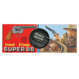 J.G. Schrödel Spielzeugpistole Super 88 schwarz 20cm in der Box