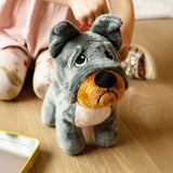 Traurige Französische Bulldogge 20cm Kuscheltier