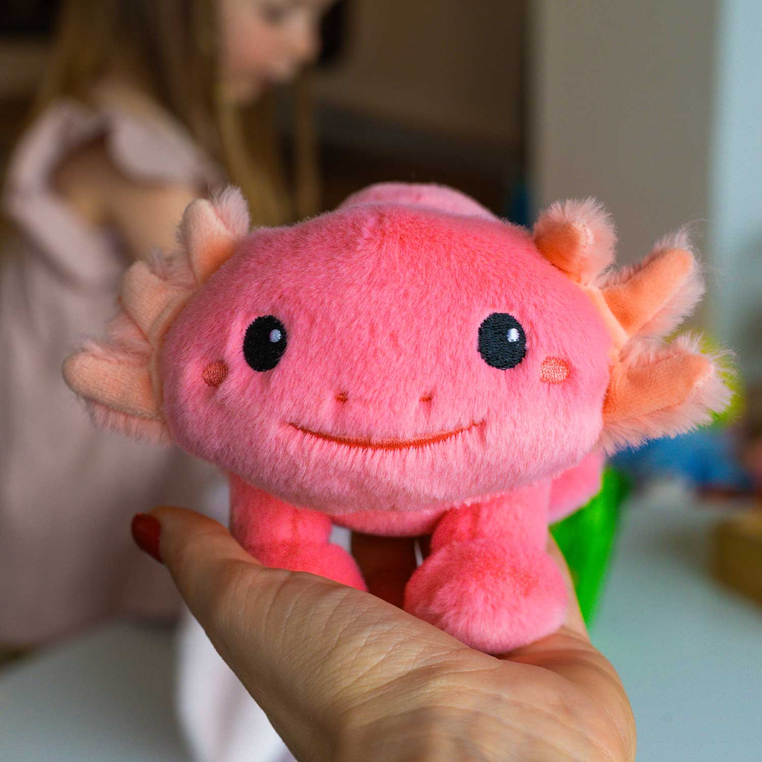 Axolotl pink 20cm Kuscheltier