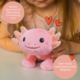 Bauer Plüschtier Axolotl pink 20cm