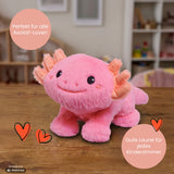 Bauer Plüschtier Axolotl pink 20cm