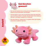 Bauer Plüschtier Axolotl pink 20cm