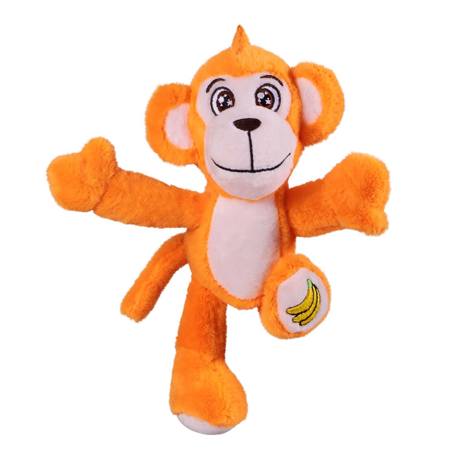 Stretch Buddies Affe orange 18cm Kuscheltier