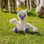 Stretch Buddies Lama creme 18cm Kuscheltier
