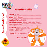 Bauer Plüschtier Stretch Buddies Affe 25cm