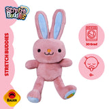 Bauer Plüschtier Stretch Buddies Hase rosa 28cm