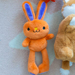Stretch Buddies Hase orange 28cm Kuscheltier
