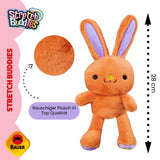 Bauer Plüschtier Stretch Buddies Hase orange 28cm