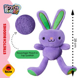 Bauer Plüschtier Stretch Buddies Hase lila 28cm