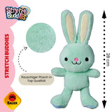 Bauer Plüschtier Stretch Buddies Hase mint 28cm