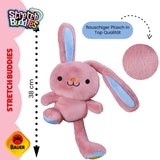 Bauer Plüschtier Stretch Buddies Hase rosa 38cm