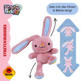 Bauer Plüschtier Stretch Buddies Hase rosa 38cm