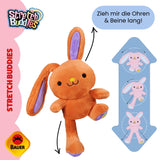 Bauer Plüschtier Stretch Buddies Hase orange 38cm