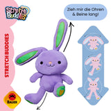 Bauer Plüschtier Stretch Buddies Hase lila 38cm