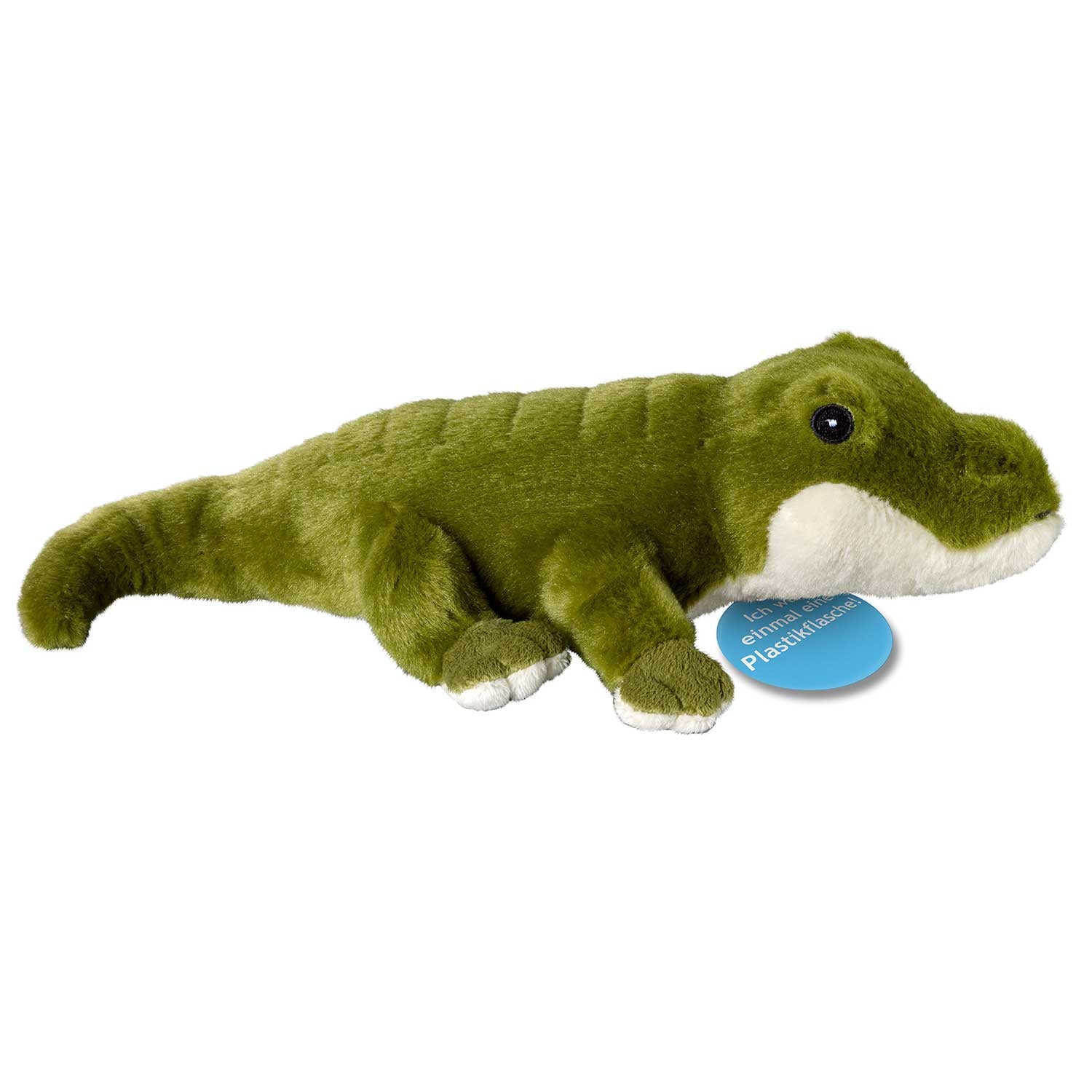 Eco-Line Krokodil 28cm Kuscheltier aus PET-Flaschen recycelt