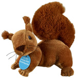 Eco-Line Eichhörnchen 20cm Kuscheltier aus PET-Flaschen recycelt