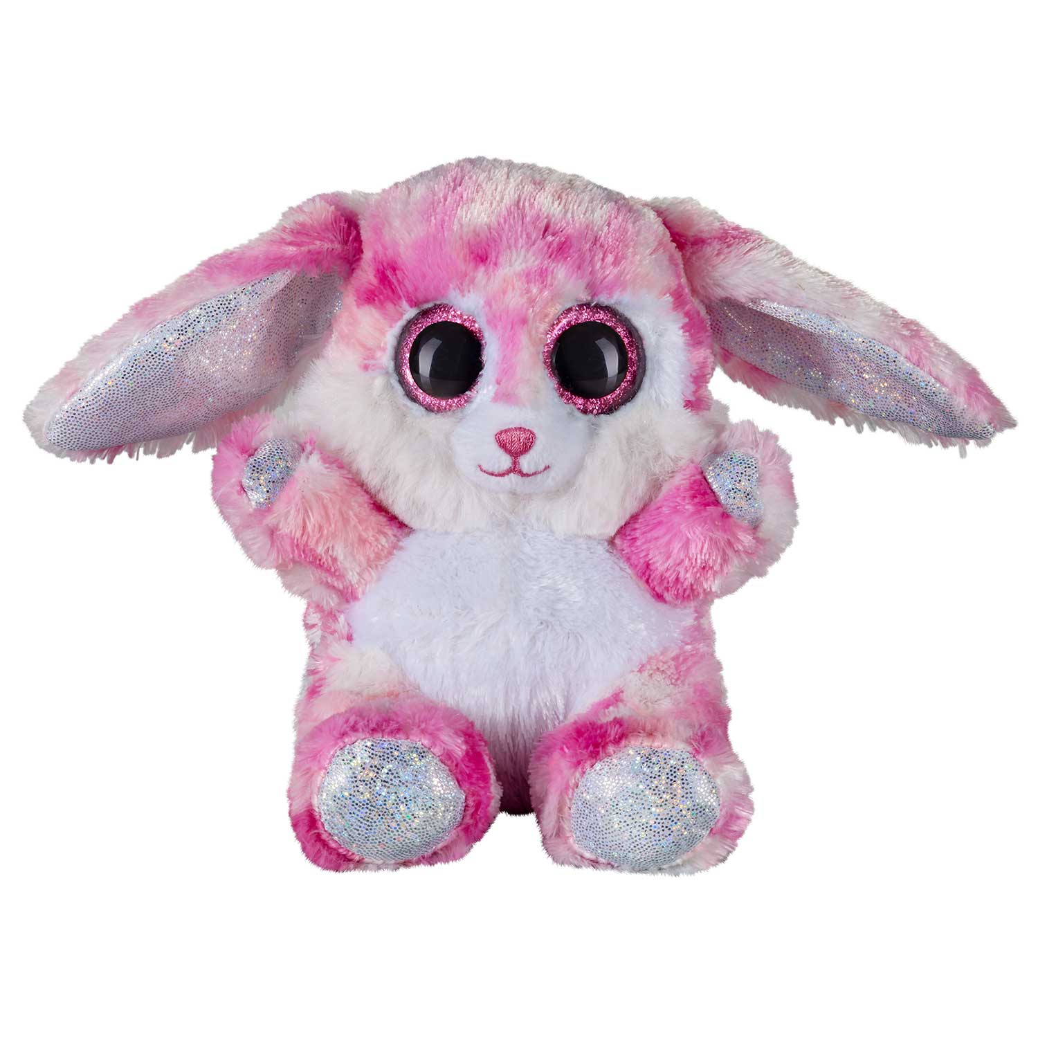 Blickfänger Glitter Hase pink 15cm Kuscheltier