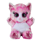 Blickfänger Glitter Lashy Katze pink 15cm Kuscheltier