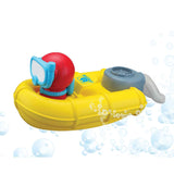 Badespielzeug Rescue Raft mit Taucher 15 cm gelb