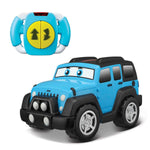 Ferngesteuertes Auto Jeep Lil Driver unlimited Jeep Wrangler 13,5 cm (I/R Control) blau