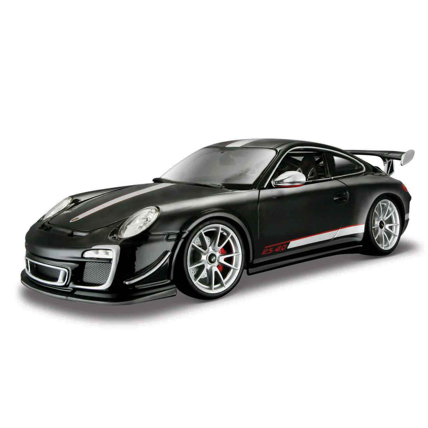 Modellauto Porsche 911 GT3 RS 4.0 schwarz im Maßstab 1:18