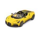 Modellauto Bugatti Mistral gelb im Maßstab 1:18