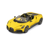 Modellauto Bugatti Mistral gelb im Maßstab 1:18