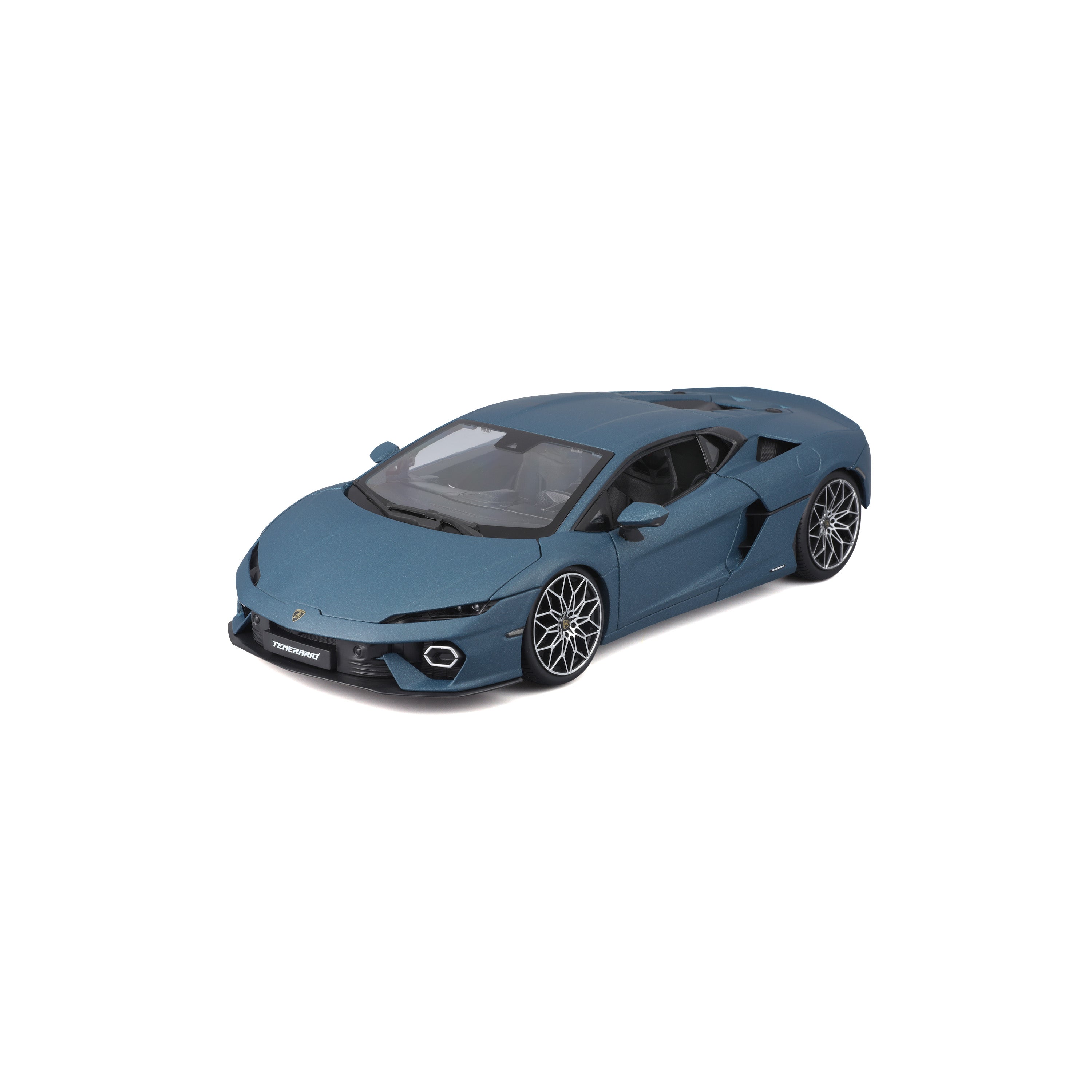 Modellauto Lamborghini Temerario blau im Maßstab 1:18