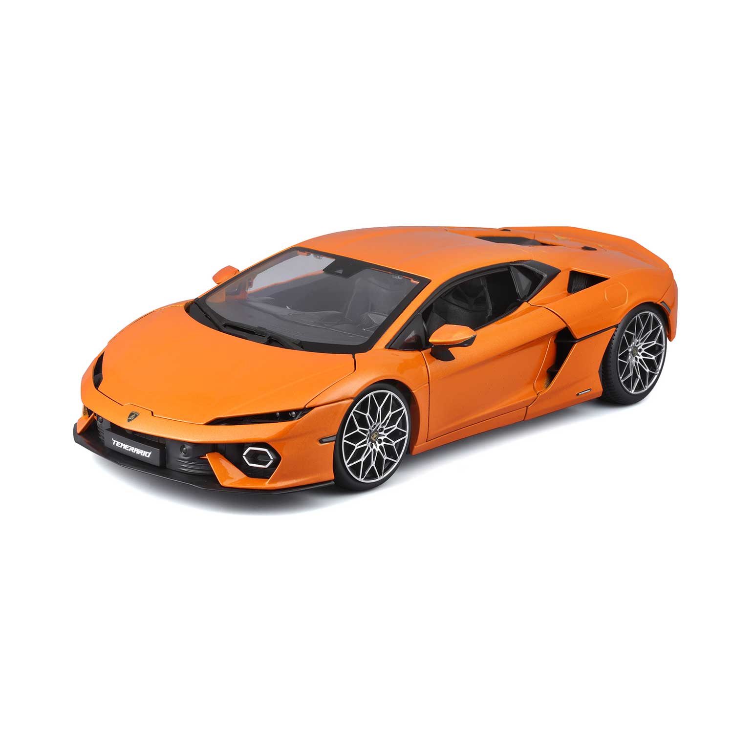 Modellauto Lamborghini Temerario orange im Maßstab 1:18