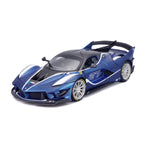 Modellauto Ferrari Monza SP1 silber im Maßstab 1:18