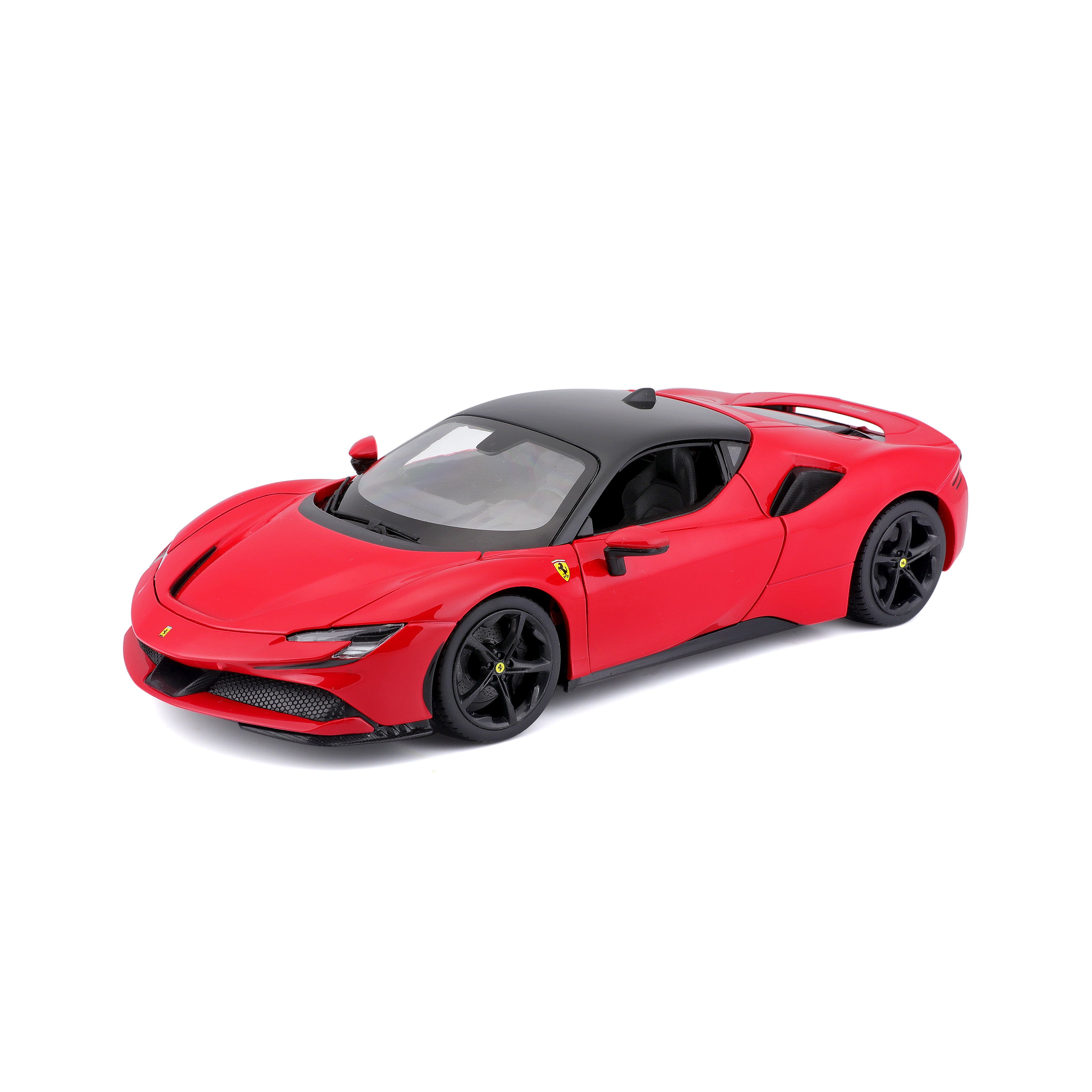 Modellauto Ferrari SF90 Stradale rot im Maßstab 1:18