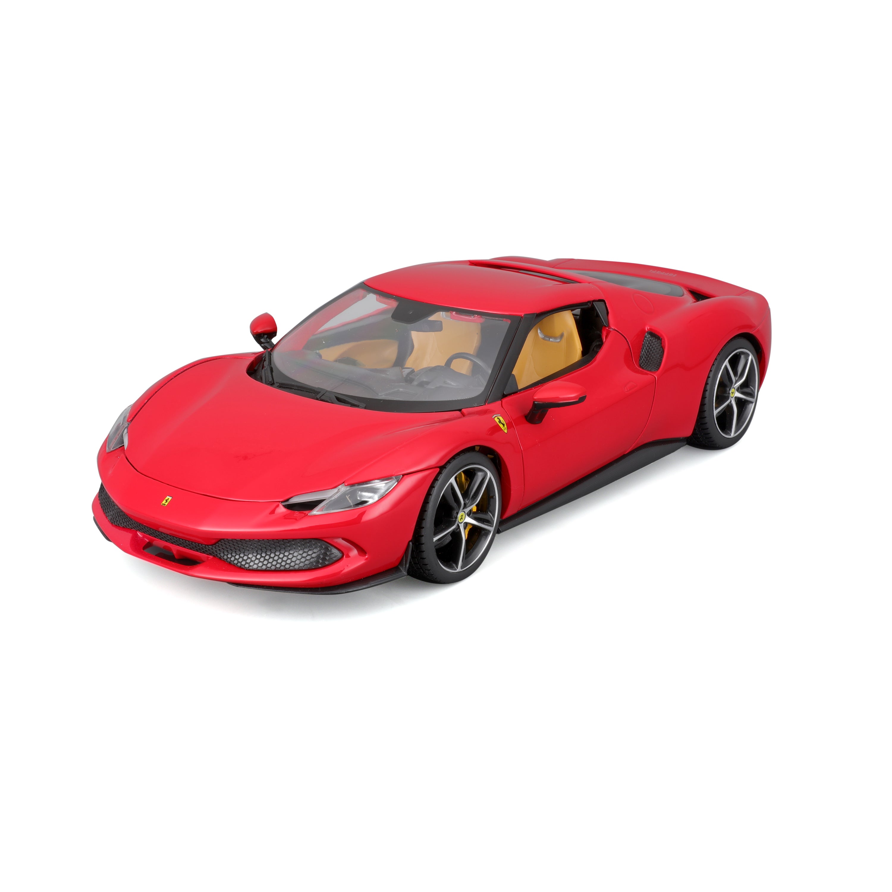 Modellauto Ferrari 296GTB rot im Maßstab 1:24