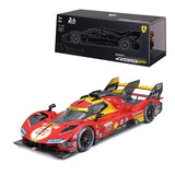 Modellauto Ferrari 499P LMH ´24 (Sieger LeMans ´24), Hardcase, 1:18 Maßstab