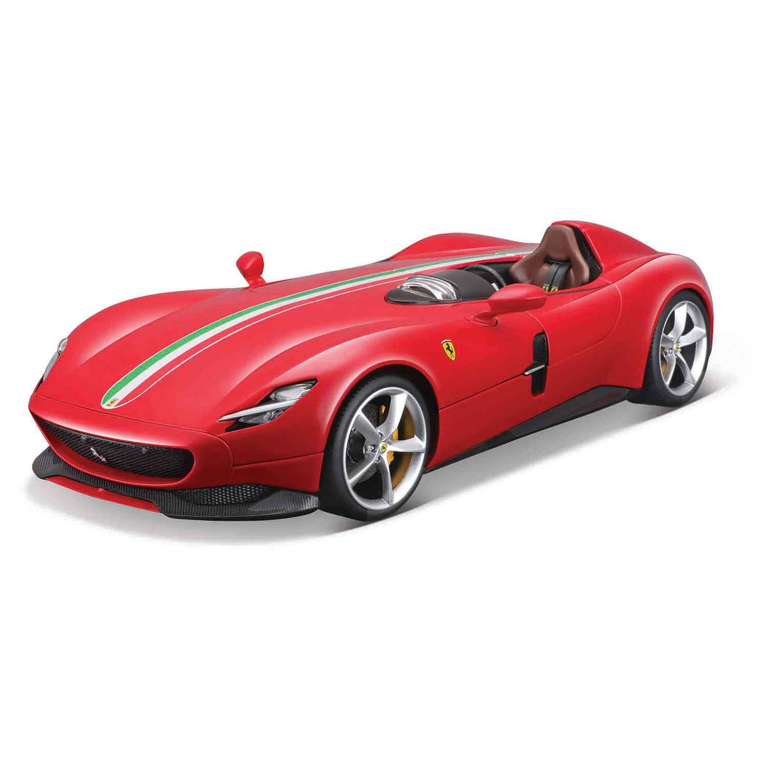 Modellauto Ferrari Monza SP1 rot im Maßstab 1:18