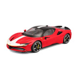 Modellauto Ferrari SF90 Stradale Assetto Fiorano rot im Maßstab 1:18