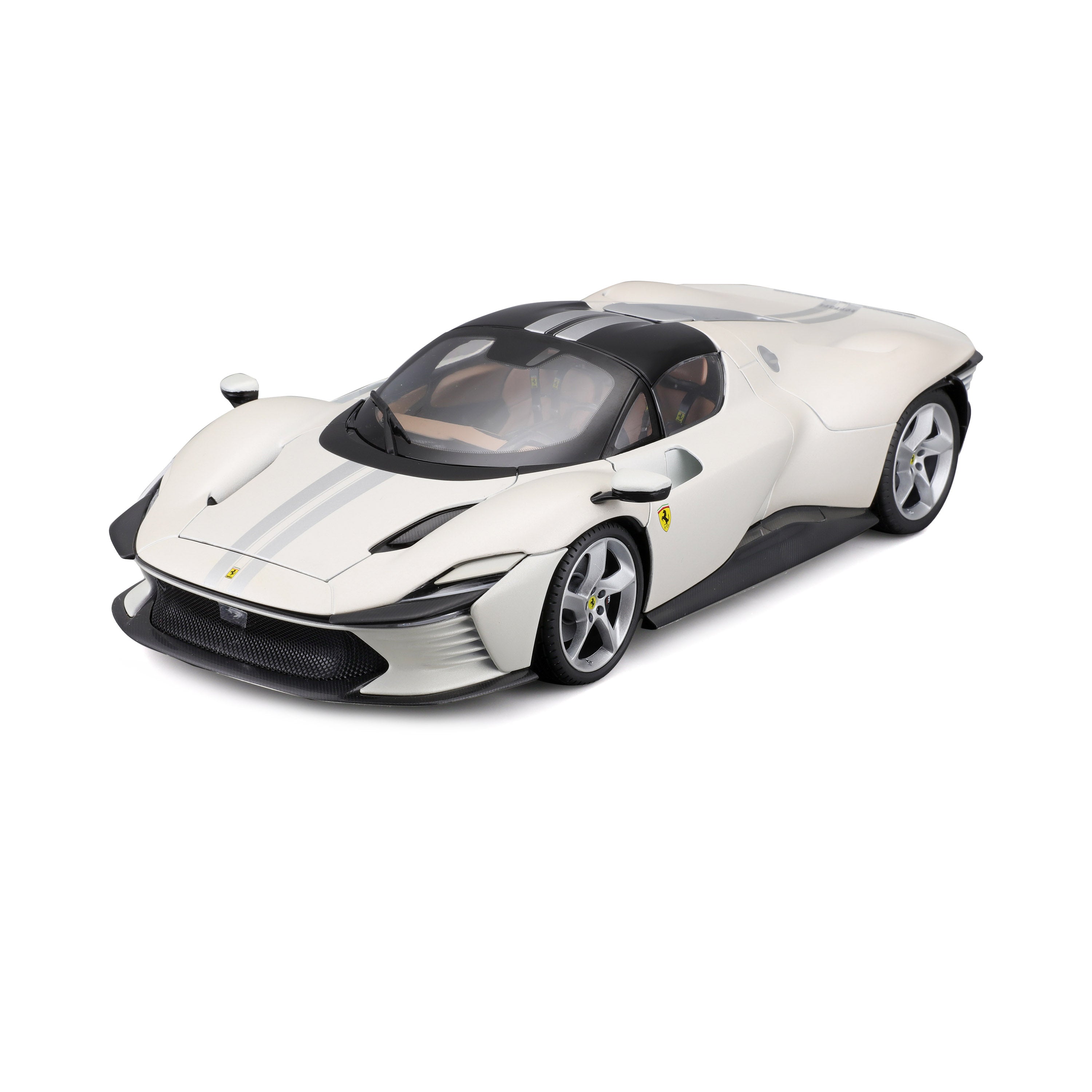 Modellauto Ferrari Daytona SP3 weiß im Maßstab 1:18