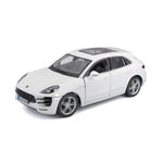 Modellauto Porsche Macan rot im Maßstab 1:24