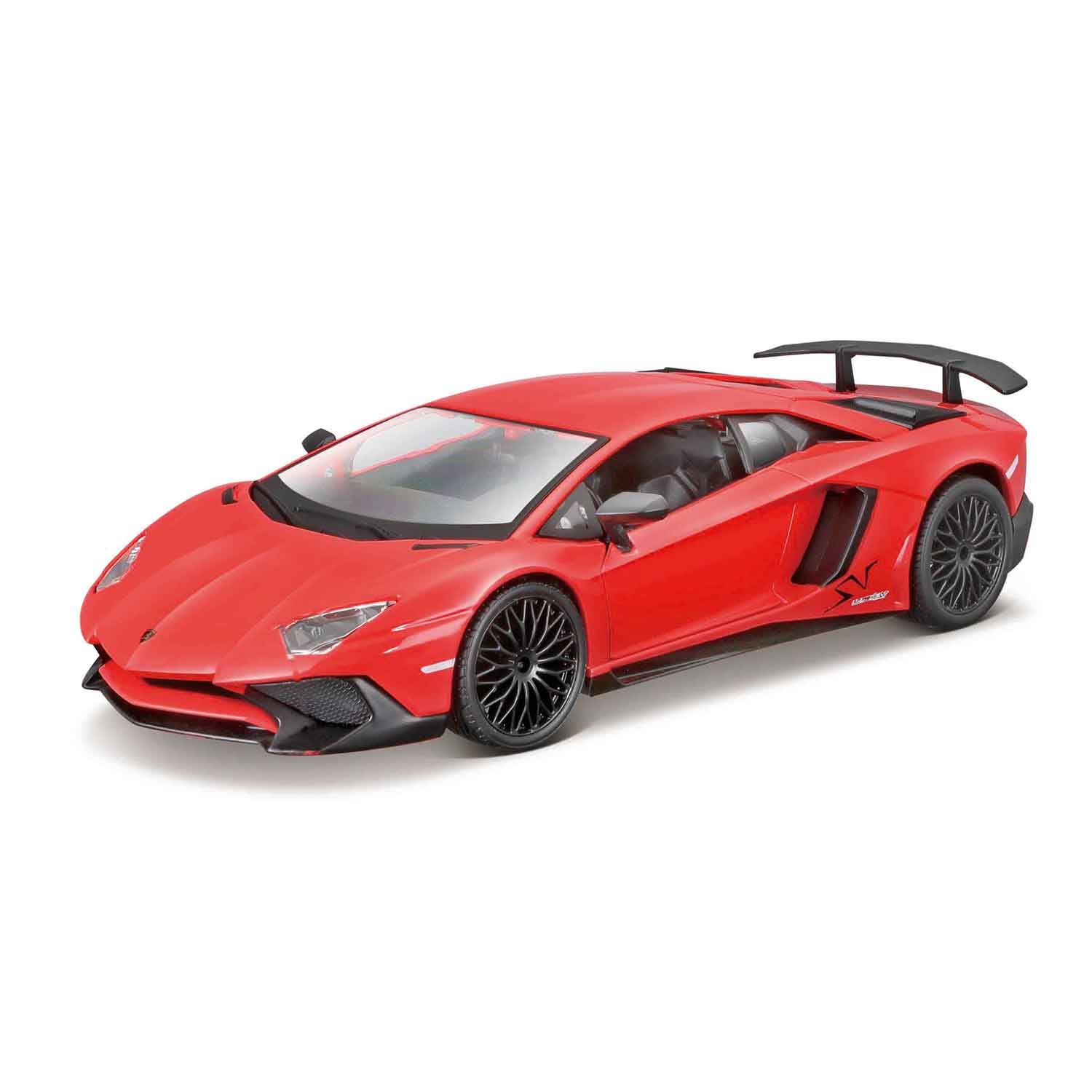 Modellauto Lamborghini Aventador LP750-4 SV Coupé weiß im Maßstab 1:24