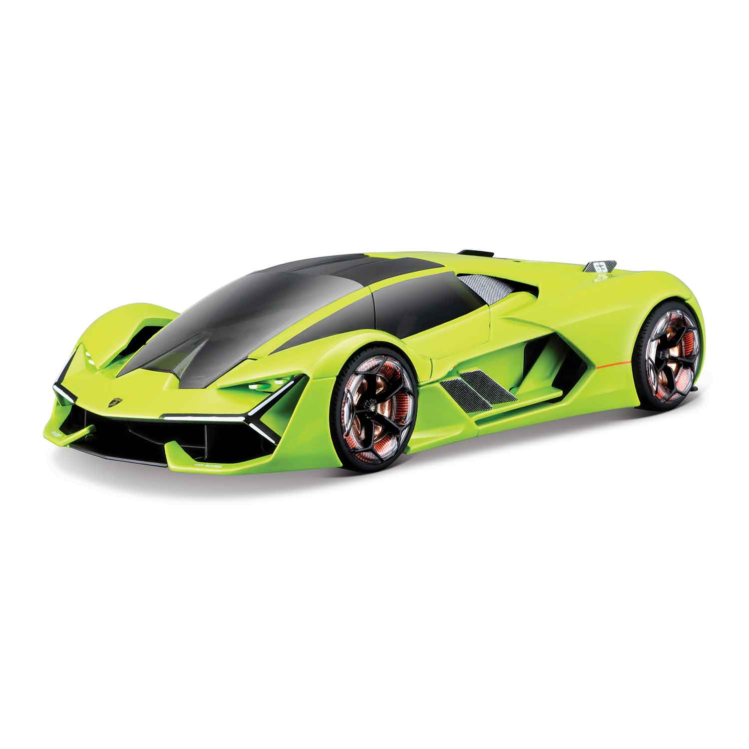 Modellauto Lamborghini Terzo Millennio hellgrün im Maßstab 1:24