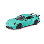 Modellauto Porsche 911 GT3 grün von 2021 im Maßstab 1:24