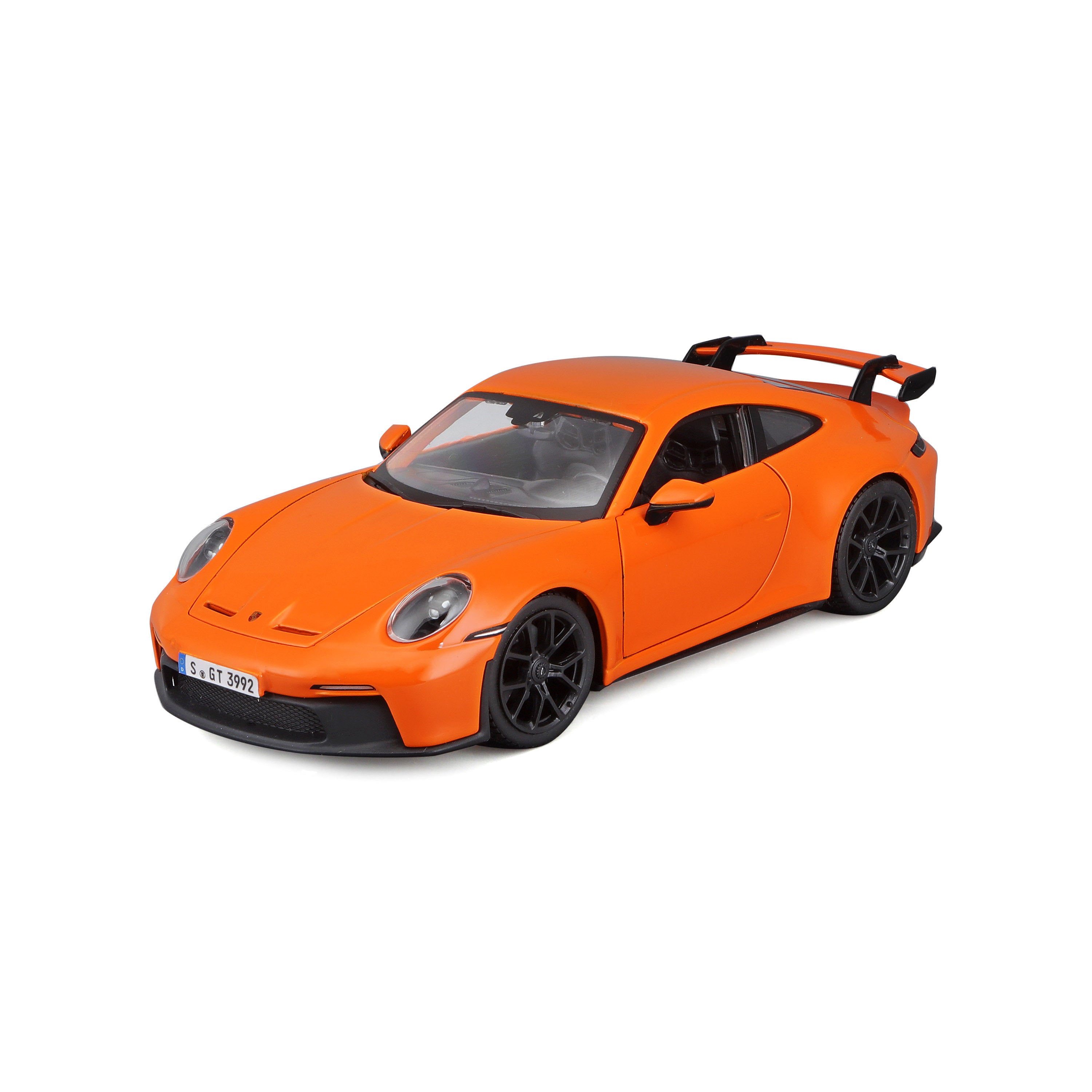 Modellauto Porsche 911 GT3 orange von 2021 im Maßstab 1:24