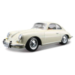 Modellauto Porsche 356B Coupé creme von 1961 im Maßstab 1:24