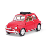 Modellauto Fiat 500L rot von 1968 im Maßstab 1:21