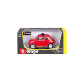 Bburago Fiat 500L (1968) Modellauto 1:24