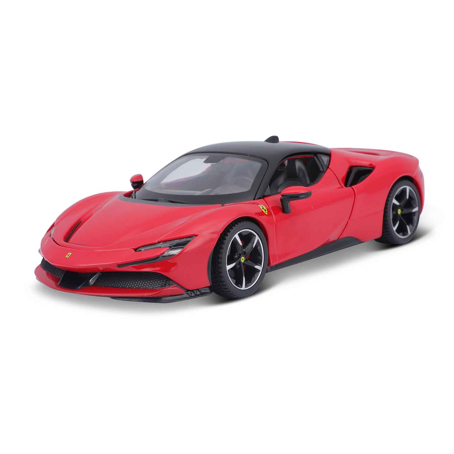 Modellauto Ferrari SF90 Stradale rot im Maßstab 1:24