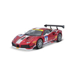 Modellauto Ferrari 488 Challenge Formula Racing von 2017 rot im Maßstab 1:24