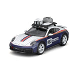 Modellauto Porsche 911 Dakar blau im Maßstab 1:24