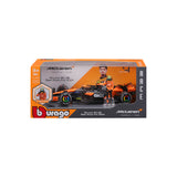 Bburago McLaren MCL38 ´24, mit Figur Modellauto 1:24