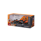 Bburago McLaren MCL38 ´24, mit Figur Modellauto 1:24