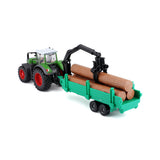 Bburago Farmland FENDT mit Holztransporter